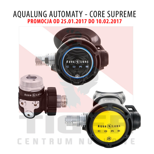 Promocja AQUALUNG - Automaty CORE SUPREME